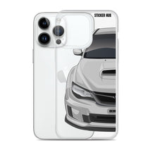 Load image into Gallery viewer, Silver 09-14 Subaru WRX STI - iPhone Case