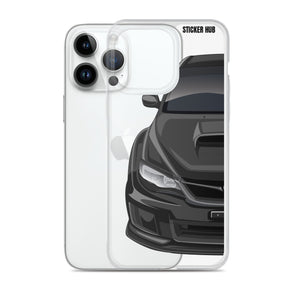 Black 09-14 Subaru WRX STI - iPhone Case