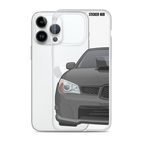 Urban Gray 06-07 Subaru WRX STI - iPhone Case