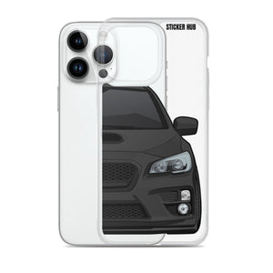 Black 15-17 Subaru WRX STI - iPhone Case