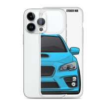 Load image into Gallery viewer, Hyper Blue 15-17 Subaru WRX STI - iPhone Case