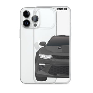 Gray 6th Gen Camaro SS - iPhone Case