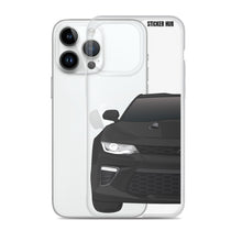 Load image into Gallery viewer, Black 6th Gen Camaro SS - iPhone Case