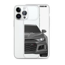 Load image into Gallery viewer, Gray 6th Gen Camaro ZL1 - iPhone Case