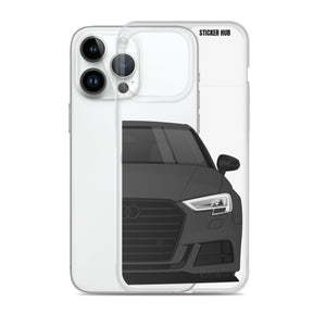 Daytona Gray B9 Audi S3 - iPhone Case