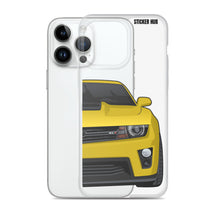 Load image into Gallery viewer, Rally Yellow 5th Gen Camaro ZL1 - iPhone Case