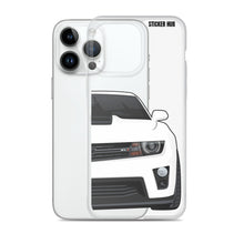 Load image into Gallery viewer, White 5th Gen Camaro ZL1 - iPhone Case