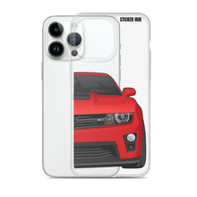 Load image into Gallery viewer, Victory Red 5th Gen Camaro ZL1 - iPhone Case