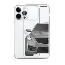 Load image into Gallery viewer, Silver Cadillac CTS-V - iPhone Case