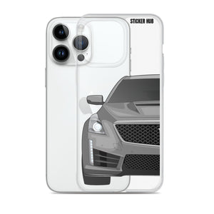 Silver Cadillac CTS-V - iPhone Case