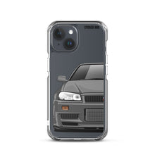 Load image into Gallery viewer, Gray R34 Nissan GTR - iPhone Case