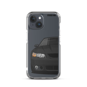 Black 03-04 Mustang SVT Cobra - iPhone Case