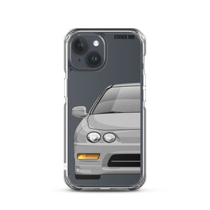 Silver Acura Integra - iPhone Case