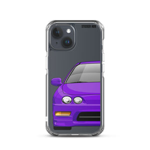 Purple Acura Integra - iPhone Case