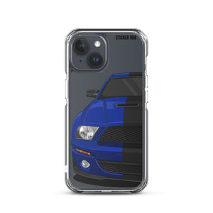 Blue 07-09 Mustang GT500 - iPhone Case