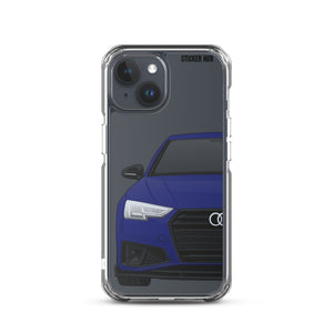 Navarra Blue Audi S4 "Facelift" - iPhone Case