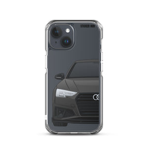 Black B9 Audi S4 "Facelift" - iPhone Case