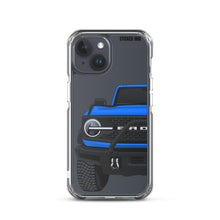 Load image into Gallery viewer, Blue Ford Bronco &quot;First Edition&quot; - iPhone Case