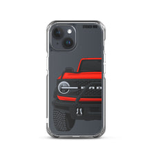 Load image into Gallery viewer, Red Ford Bronco &quot;First Edition&quot; - iPhone Case