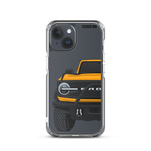 Cyber Orange Ford Bronco "First Edition" - iPhone Case