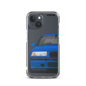 Blue BMW E36 - iPhone Case