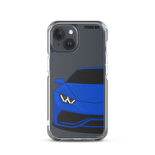 Load image into Gallery viewer, Dark Blue Lamborghini Huracan - iPhone Case