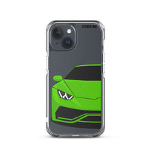 Load image into Gallery viewer, Green Lamborghini Huracan - iPhone Case