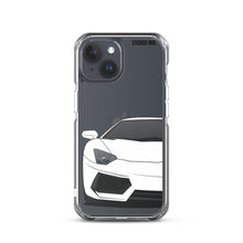 Load image into Gallery viewer, White Lamborghini Aventadoor - iPhone Case