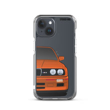 Load image into Gallery viewer, Orange BMW E30 - iPhone Case