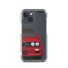 Load image into Gallery viewer, Dark Red BMW E30 - iPhone Case