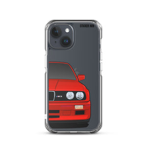 Red BMW E30 - iPhone Case