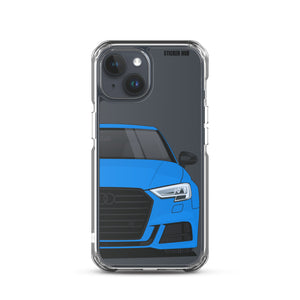 Turbo Blue B9 Audi S3 - iPhone Case