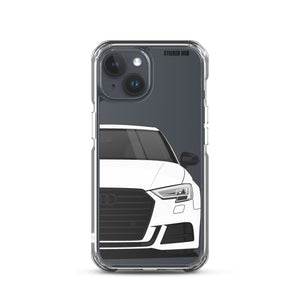 White B9 Audi S3 - iPhone Case