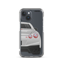 Load image into Gallery viewer, Silver R35 Nissan GTR - iPhone Case