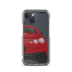 Regal Red R35 Nissan GTR - iPhone Case