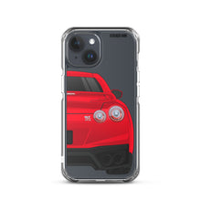 Load image into Gallery viewer, Solid Red R35 Nissan GTR - iPhone Case