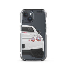 Load image into Gallery viewer, White R35 Nissan GTR - iPhone Case