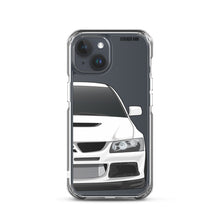 Load image into Gallery viewer, White Mitsubishi Evo - iPhone Case