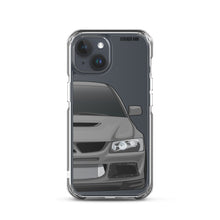 Load image into Gallery viewer, Gray Mitsubishi Evo - iPhone Case