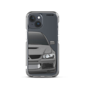 Gray Mitsubishi Evo - iPhone Case