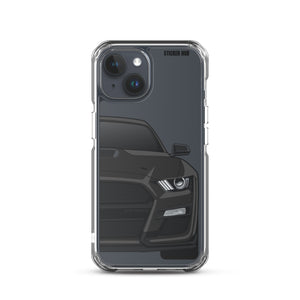 Black 20+ Mustang GT500 - iPhone Case