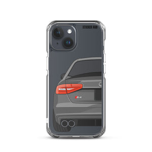 Monsoon Gray B8.5 Audi S4 - iPhone Case