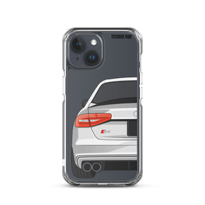 Silver B8.5 Audi S4 - iPhone Case