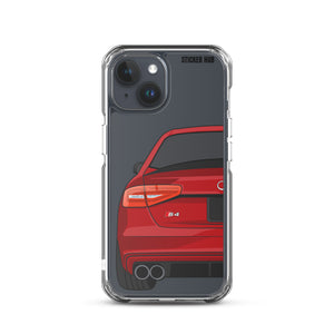 Misano Red B8.5 Audi S4 - iPhone Case