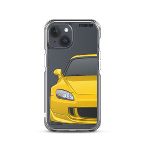 Yellow Honda S2000 - iPhone Case