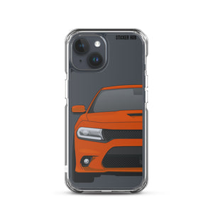 Orange 15-21 Charger - iPhone Case