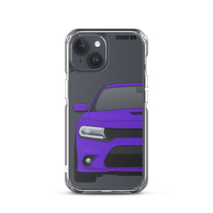 Purple 15-21 Charger - iPhone Case