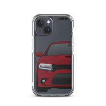 Load image into Gallery viewer, Octane Red 15-21 Charger - iPhone Case