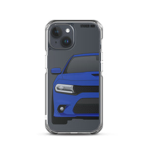 Blue 15-21 Charger - iPhone Case