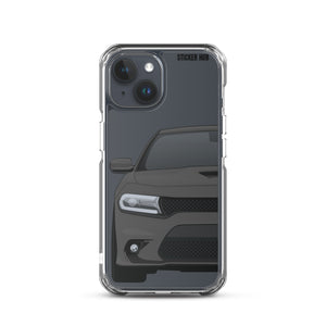 Gray 15-21 Charger - iPhone Case